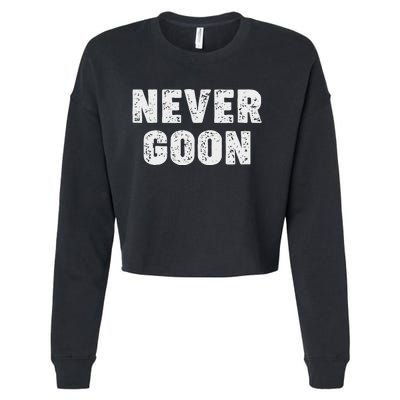 Funny Joke Humor Gym Motivation Cropped Pullover Crew