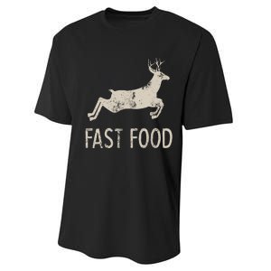 Funny Joke Hunting Dad Hunter Deer Performance Sprint T-Shirt