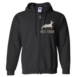 Funny Joke Hunting Dad Hunter Deer Full Zip Hoodie