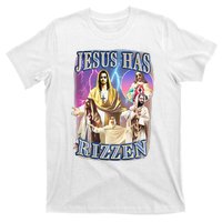 Funny Jesus Has Rizzen T-Shirt