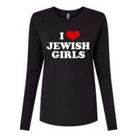 Funny Jewish I Love Jewish Cute Gift  Womens Cotton Relaxed Long Sleeve T-Shirt