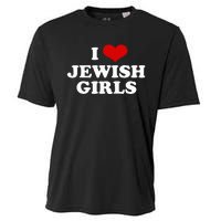 Funny Jewish I Love Jewish Cute Gift  Cooling Performance Crew T-Shirt