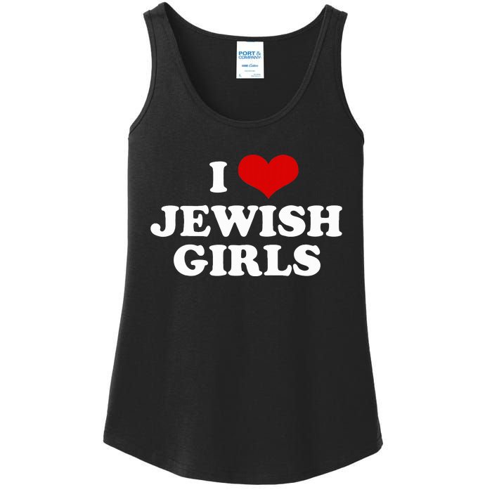 Funny Jewish I Love Jewish Cute Gift  Ladies Essential Tank