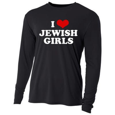 Funny Jewish I Love Jewish Cute Gift  Cooling Performance Long Sleeve Crew