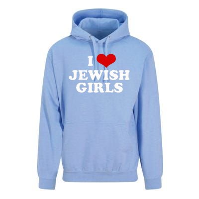 Funny Jewish I Love Jewish Cute Gift  Unisex Surf Hoodie