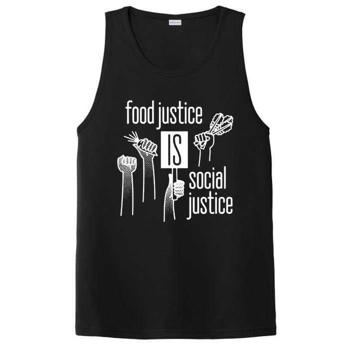 Food Justice Is Social Justice PosiCharge Competitor Tank