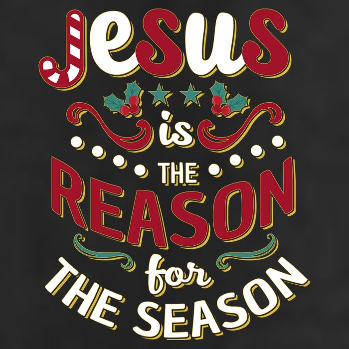 Festive Jesus Is The Reason For The Season Adult Drive Performance Visor