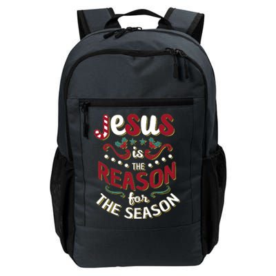 Festive Jesus Is The Reason For The Season Daily Commute Backpack