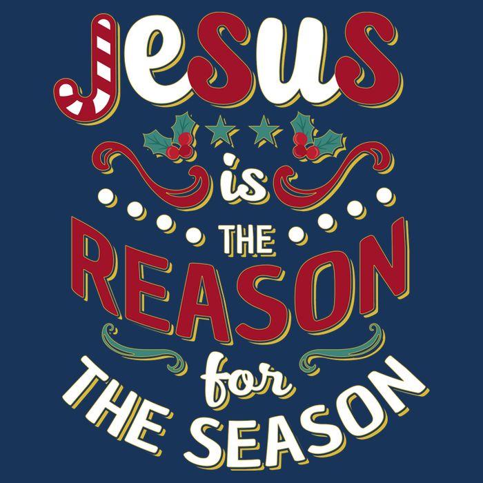 Festive Jesus Is The Reason For The Season Sustainable Bucket Hat