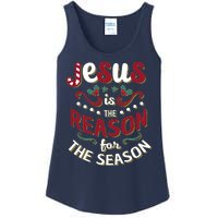 Festive Jesus Is The Reason For The Season Ladies Essential Tank