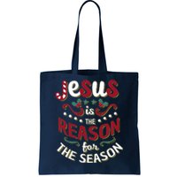 Festive Jesus Is The Reason For The Season Tote Bag