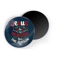 Festive Jesus Is The Reason For The Season Magnet