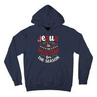 Festive Jesus Is The Reason For The Season Tall Hoodie