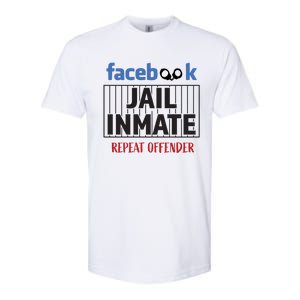 Facebook Jail Inmate Repeat Offender Softstyle CVC T-Shirt