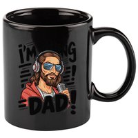 Funny Jesus IM Telling Dad Religious 11oz C Handle Ceramic Mug