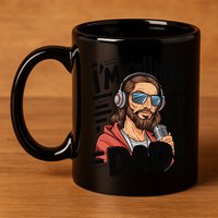 Funny Jesus IM Telling Dad Religious 11oz C Handle Ceramic Mug