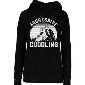 Funny Jiu Jitsu Bjj Humor Womens Funnel Neck Pullover Hood