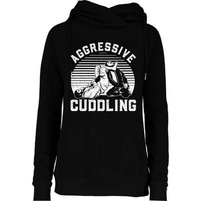 Funny Jiu Jitsu Bjj Humor Womens Funnel Neck Pullover Hood