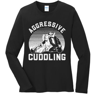 Funny Jiu Jitsu Bjj Humor Ladies Long Sleeve Shirt