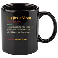 Funny Jiu Jitsu Mom Jiujitsu Mother Bjj 11oz C Handle Ceramic Mug