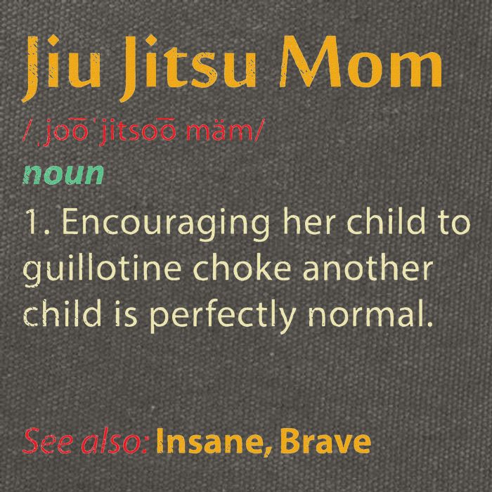 Funny Jiu Jitsu Mom Jiujitsu Mother Bjj Cotton Canvas Backpack