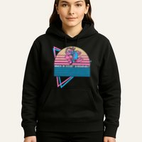 Funny Jiu Jitsu BJJ Retro When In Doubt Shrimp Out Hoodie