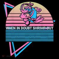 Funny Jiu Jitsu BJJ Retro When In Doubt Shrimp Out Bucket Hat