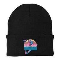 Funny Jiu Jitsu BJJ Retro When In Doubt Shrimp Out Beanie