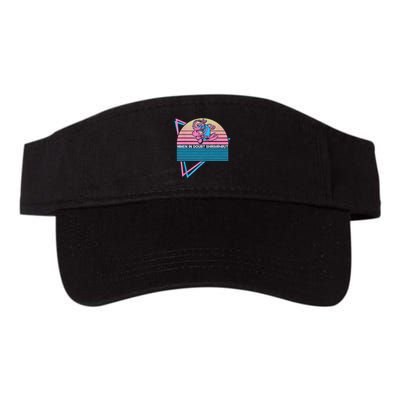Funny Jiu Jitsu BJJ Retro When In Doubt Shrimp Out Visor