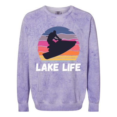 Funny Jetski Jetskiing Jet Ski Accessory For Colorblast Crewneck Sweatshirt