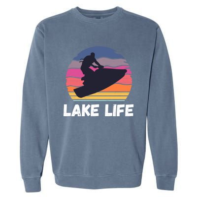 Funny Jetski Jetskiing Jet Ski Accessory For Garment-Dyed Sweatshirt