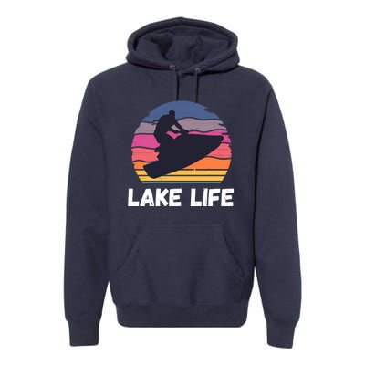 Funny Jetski Jetskiing Jet Ski Accessory For Premium Hoodie