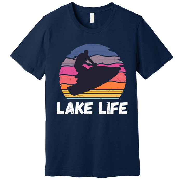 Funny Jetski Jetskiing Jet Ski Accessory For Premium T-Shirt