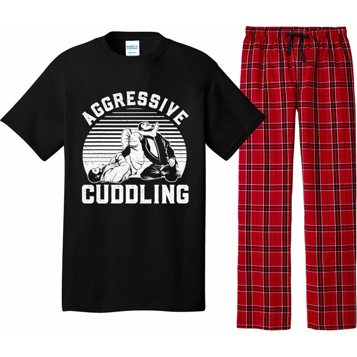 Funny Jiu Jitsu Design For Bjj Brazilian Jiu Jitsu Pajama Set