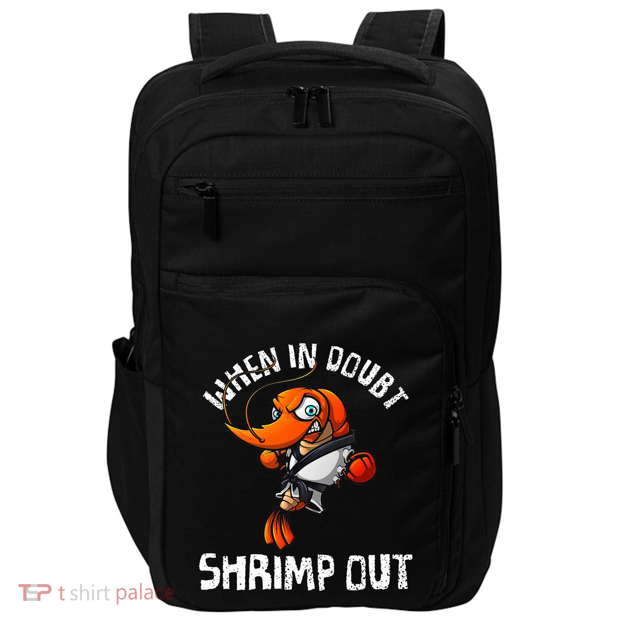 Funny Jiu Jitsu Design Brazilian Jiu Jitsu Bjj Impact Tech Backpack
