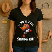 Funny Jiu Jitsu Design Brazilian Jiu Jitsu Bjj Women's V-Neck T-Shirt