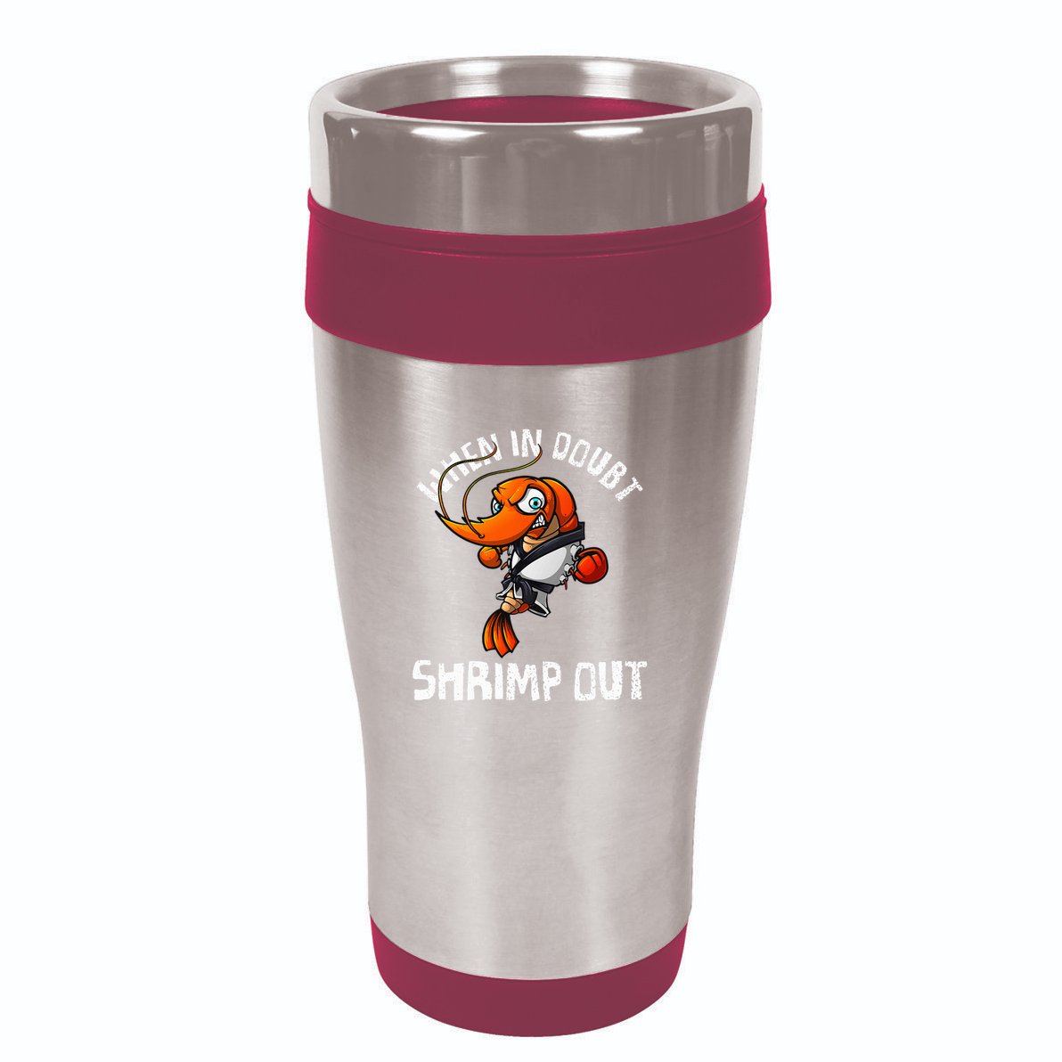 Funny Jiu Jitsu Design Brazilian Jiu Jitsu Bjj 16oz Travel Tumbler