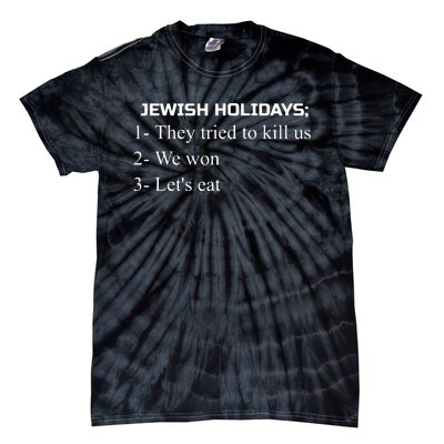 Funny Jewish Joke Holiday Humor Gift For Passover Tie-Dye T-Shirt