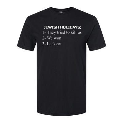 Funny Jewish Joke Holiday Humor Gift For Passover Softstyle CVC T-Shirt