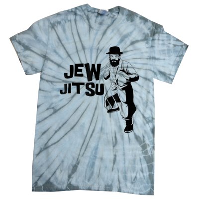 Funny Jew Jitsu Jiu Jitsu Martial Arts Tie-Dye T-Shirt