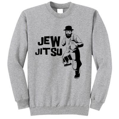 Funny Jew Jitsu Jiu Jitsu Martial Arts Tall Sweatshirt