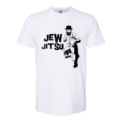 Funny Jew Jitsu Jiu Jitsu Martial Arts Softstyle® CVC T-Shirt