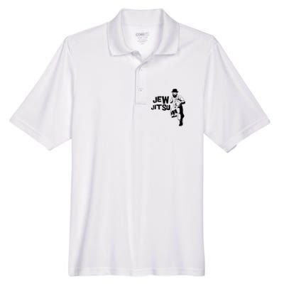 Funny Jew Jitsu Jiu Jitsu Martial Arts Men's Origin Performance Piqué Polo