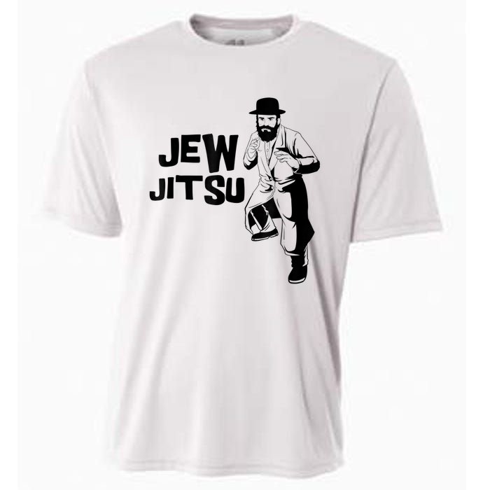 Funny Jew Jitsu Jiu Jitsu Martial Arts Cooling Performance Crew T-Shirt