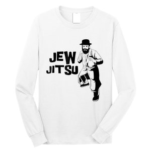 Funny Jew Jitsu Jiu Jitsu Martial Arts Long Sleeve Shirt