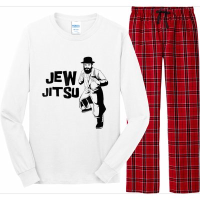 Funny Jew Jitsu Jiu Jitsu Martial Arts Long Sleeve Pajama Set