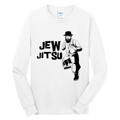 Funny Jew Jitsu Jiu Jitsu Martial Arts Tall Long Sleeve T-Shirt