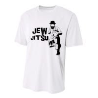 Funny Jew Jitsu Jiu Jitsu Martial Arts Performance Sprint T-Shirt