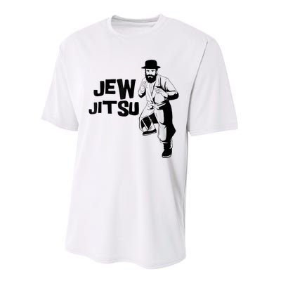 Funny Jew Jitsu Jiu Jitsu Martial Arts Performance Sprint T-Shirt