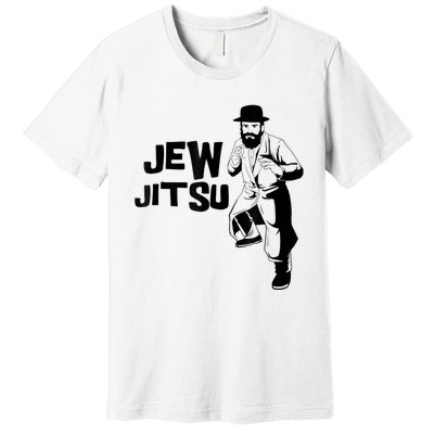 Funny Jew Jitsu Jiu Jitsu Martial Arts Premium T-Shirt